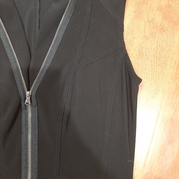 Joseph Ribkoff moto detail dress - Picture 4 of 8